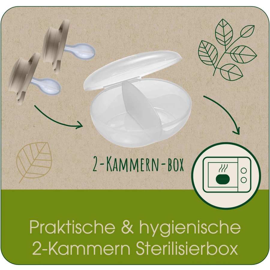 nip® Schnuller My Butterfly Green Special Edition, Größe 3 (16 - 32 Monate), Oma & Opa  Frechdachs