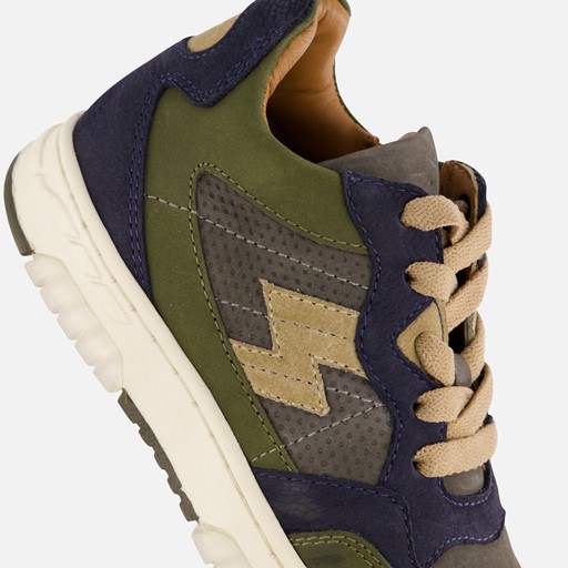 Muyters Sneakers groen Leer