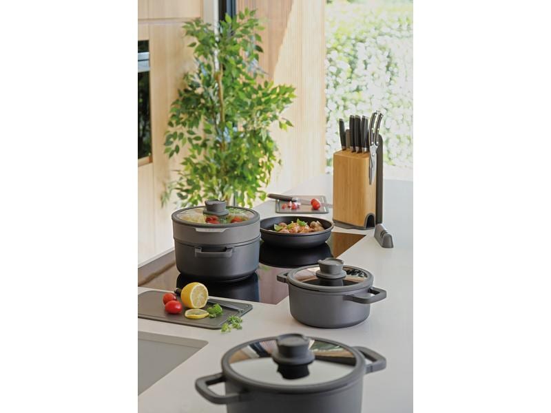 BergHOFF Wok Leo Stone  30 cm Wokpfanne