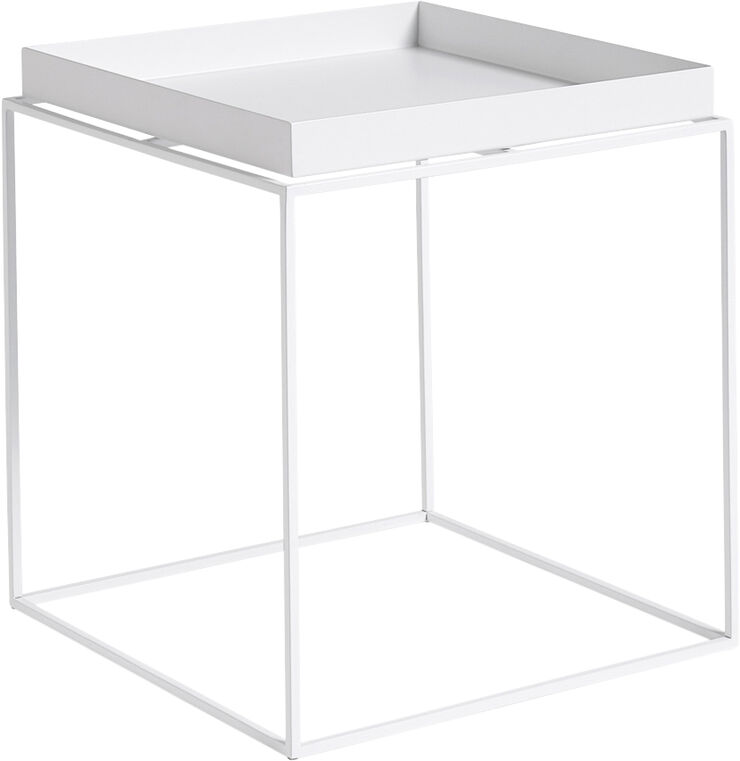 Hay Tray Table-Medium L40 x W40 x H44-W White