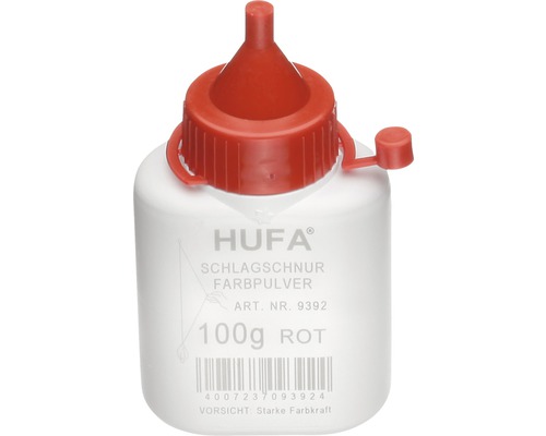 Hufa kleurpoeder rood 100 g