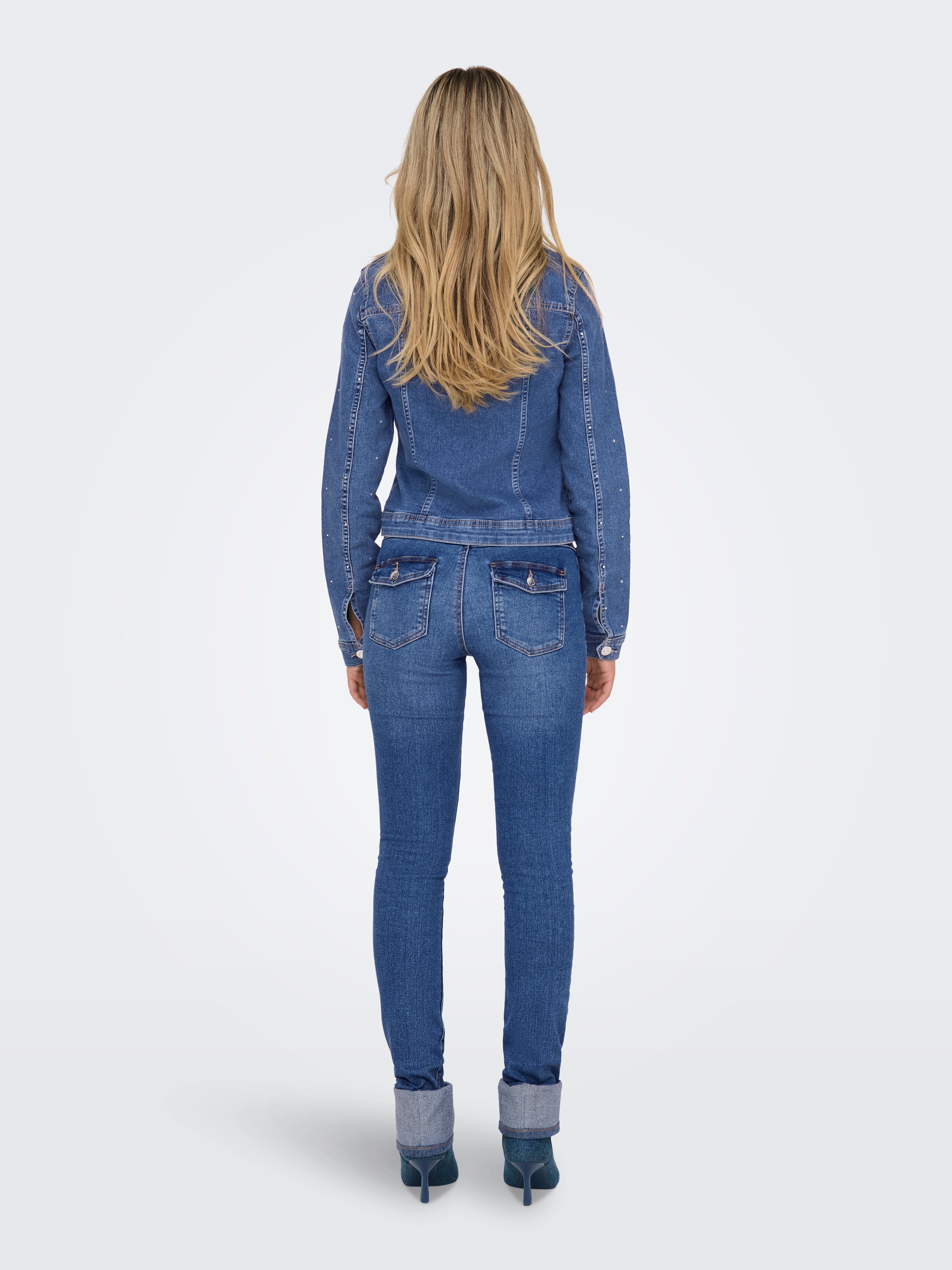ONLWONDER Jeansjacke Medium Blue Denim