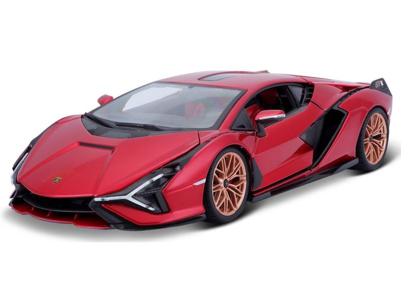 BBurago Lamborghini Sian FKP 37 Rot 1:18 Sammlermodell im Massstab 1:18