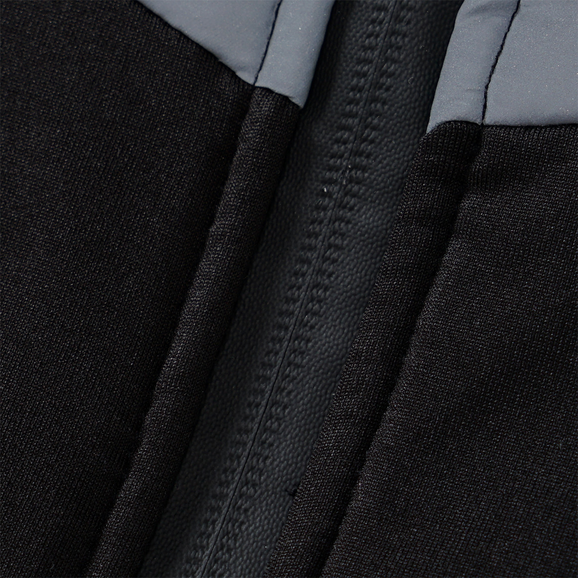 Beatwear Kinder Sport-Steppweste mit Reflektor schwarz