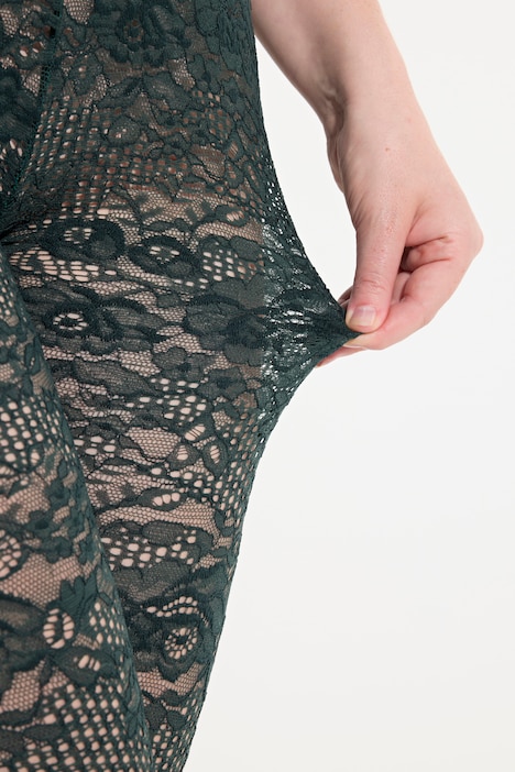 Strumpf-Leggings, Spitze