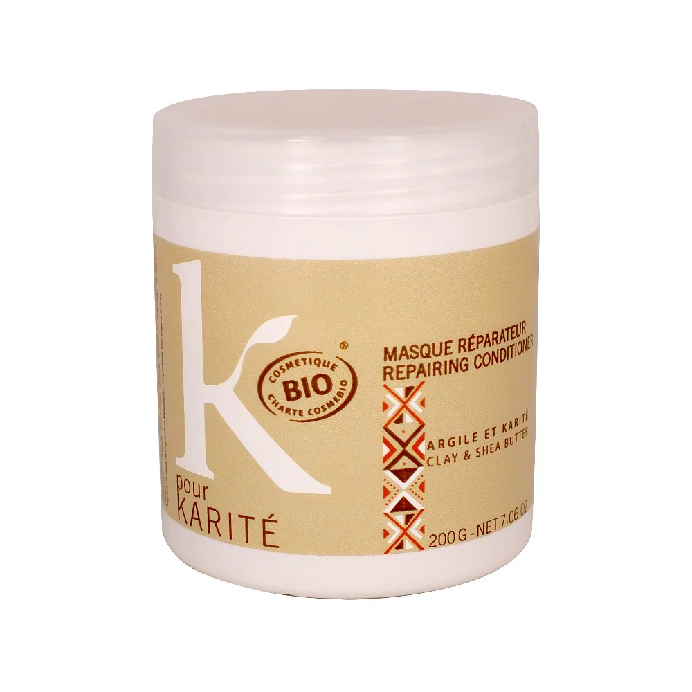 Masque réparateur argile et karité 200ml