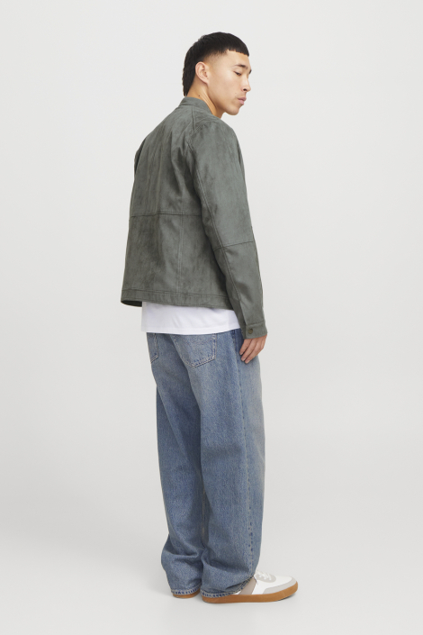 Jack & Jones grijze heren jas