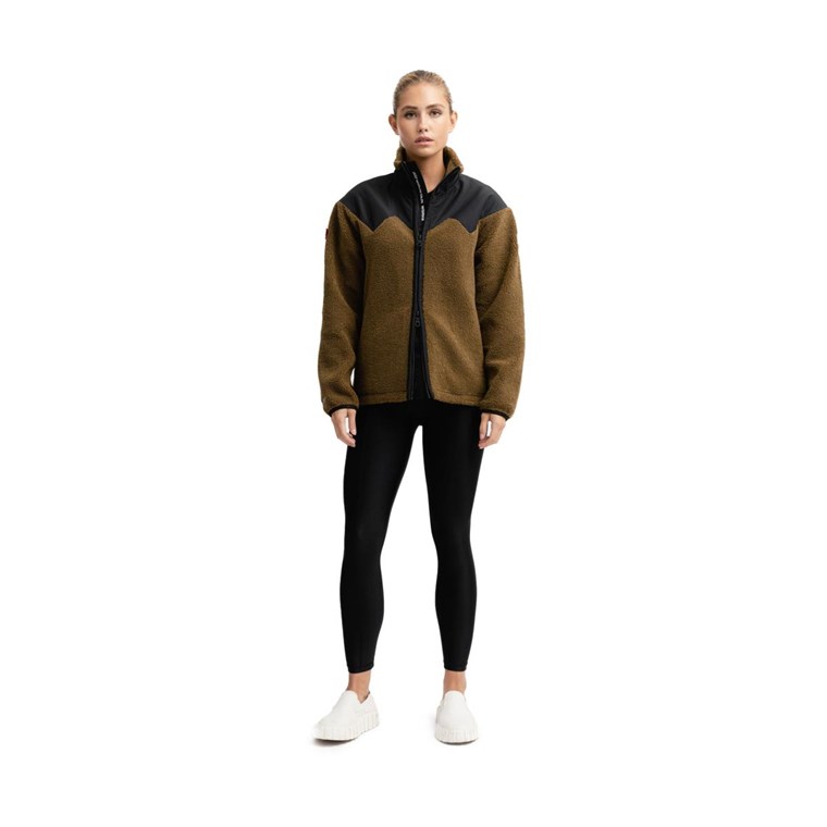 Mountain Works Hybrid Pile Fleece Top Sahara