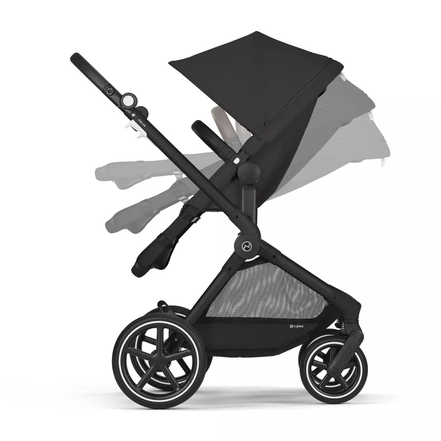 cybex GOLD Kinderwagen EOS Lux Moon Black