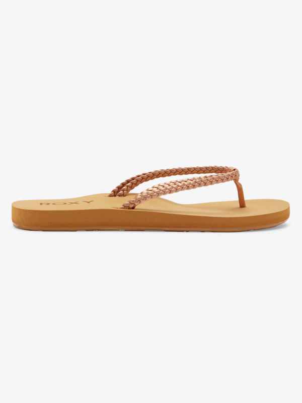 Costas Tongs de plage Orange Femme