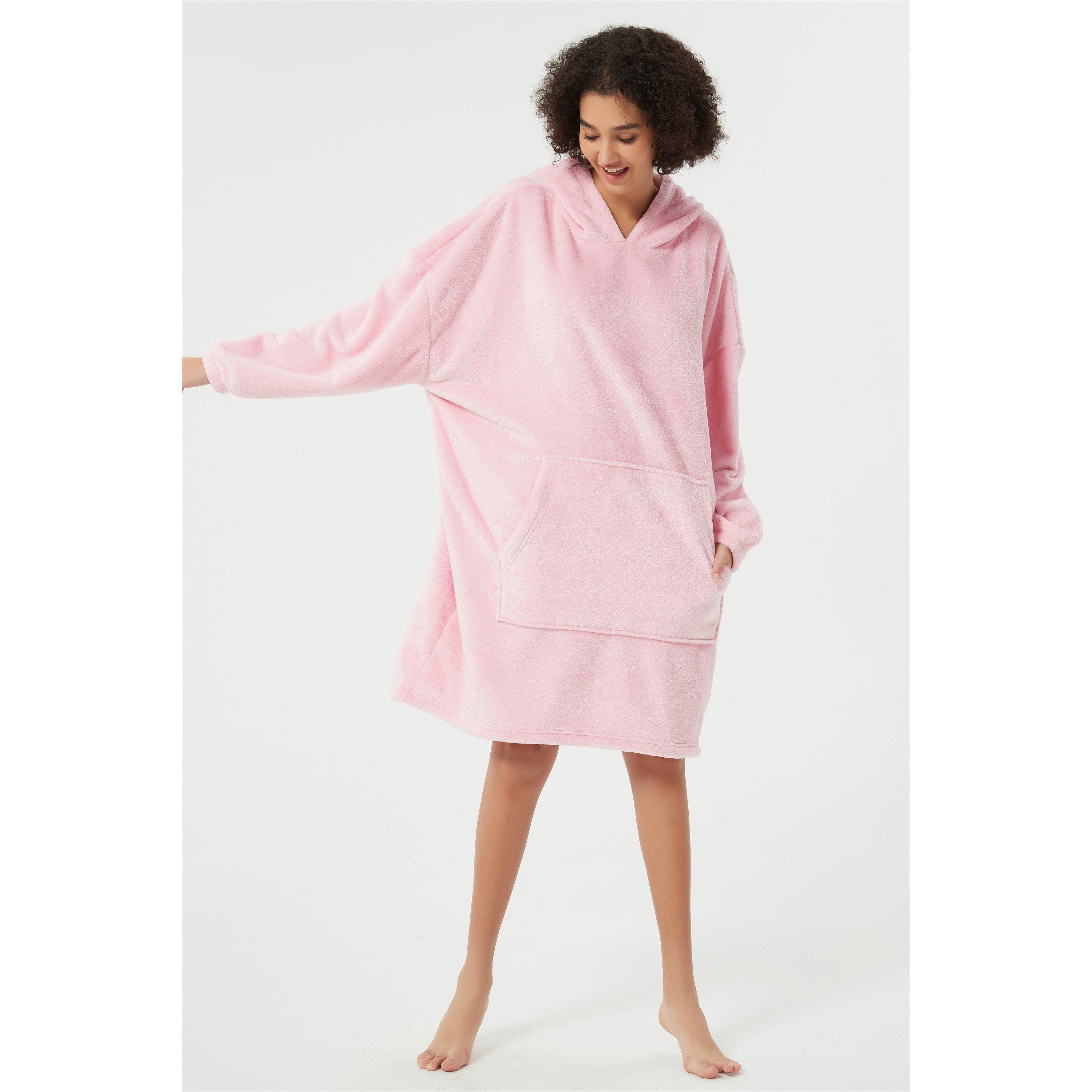 Linea Ladies Plain Snuggle Hoodie