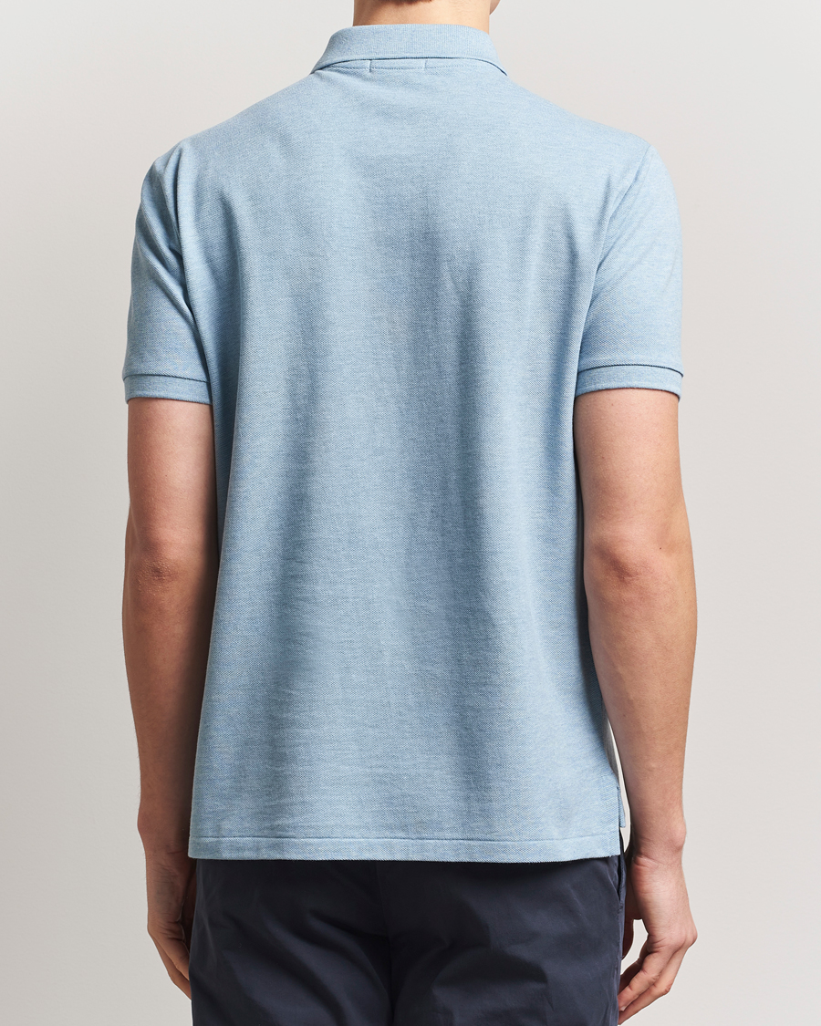 Polo Ralph Lauren Custom Slim Fit Polo Modern Blue Heather
