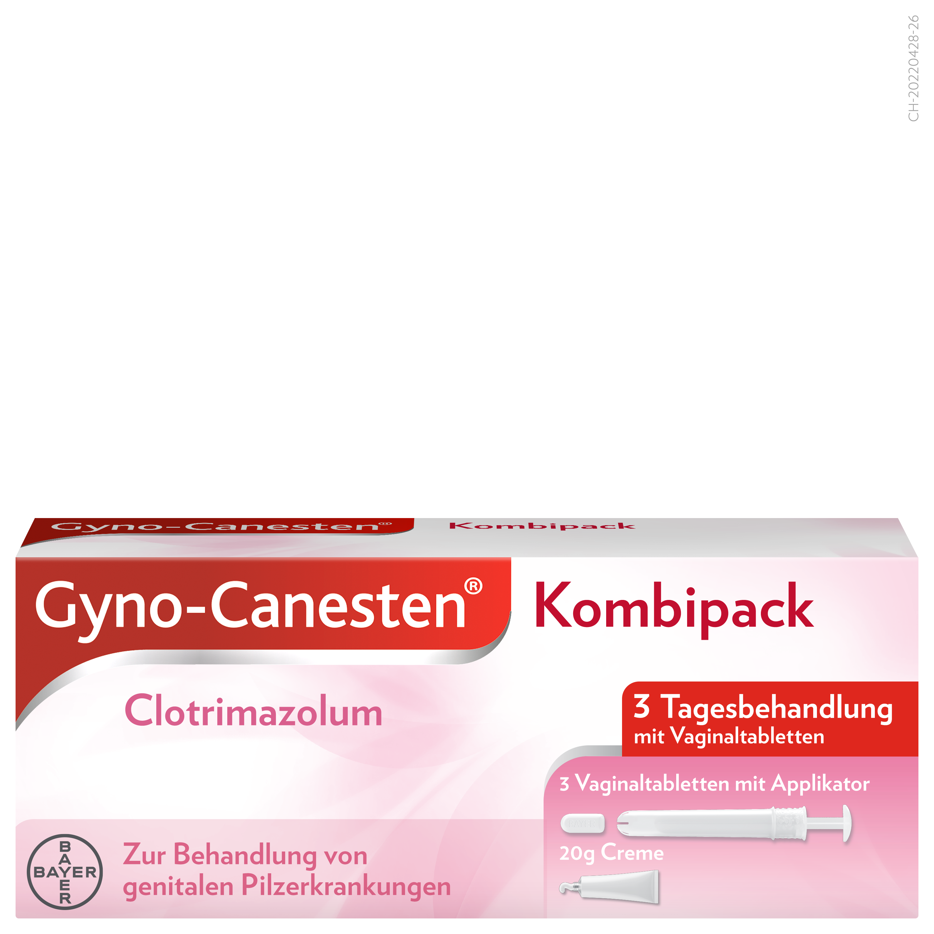GYNO-CANESTEN Kombipack 3 Vaginaltabletten und 20 g Creme 1 Stk