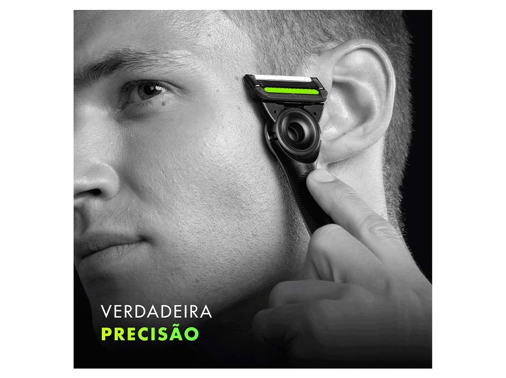 RECARGA DE LÂMINAS COM BARRA EXFOLIANTE GILLETTE LABS 4 UN
