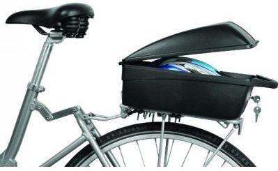 Polisport - Topkoffer - Luxe - Zwart - Vaste Montage op Drager