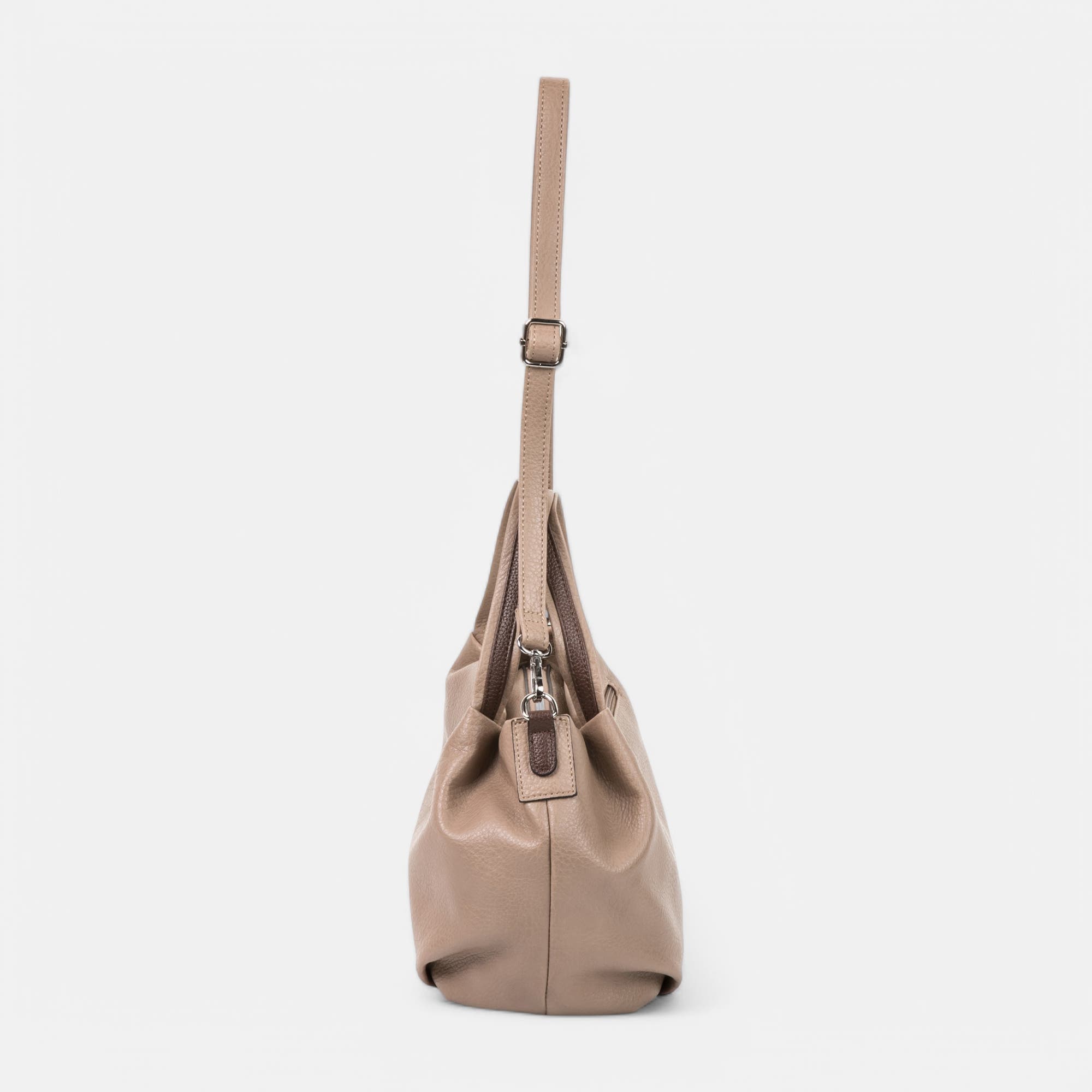 Sac bandoulière taupe