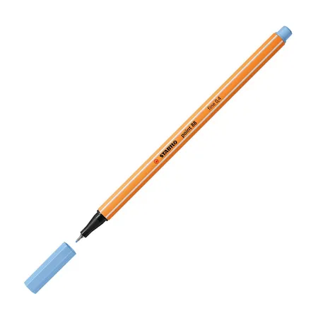 Fineliner & Premium-Filzstifte - STABILO point 88 & Pen 68 - ARTY - 24er Pack - in Pastellfarben - 12x point 88 in 12 Farben, 12x Pen 68 in 12 Farben