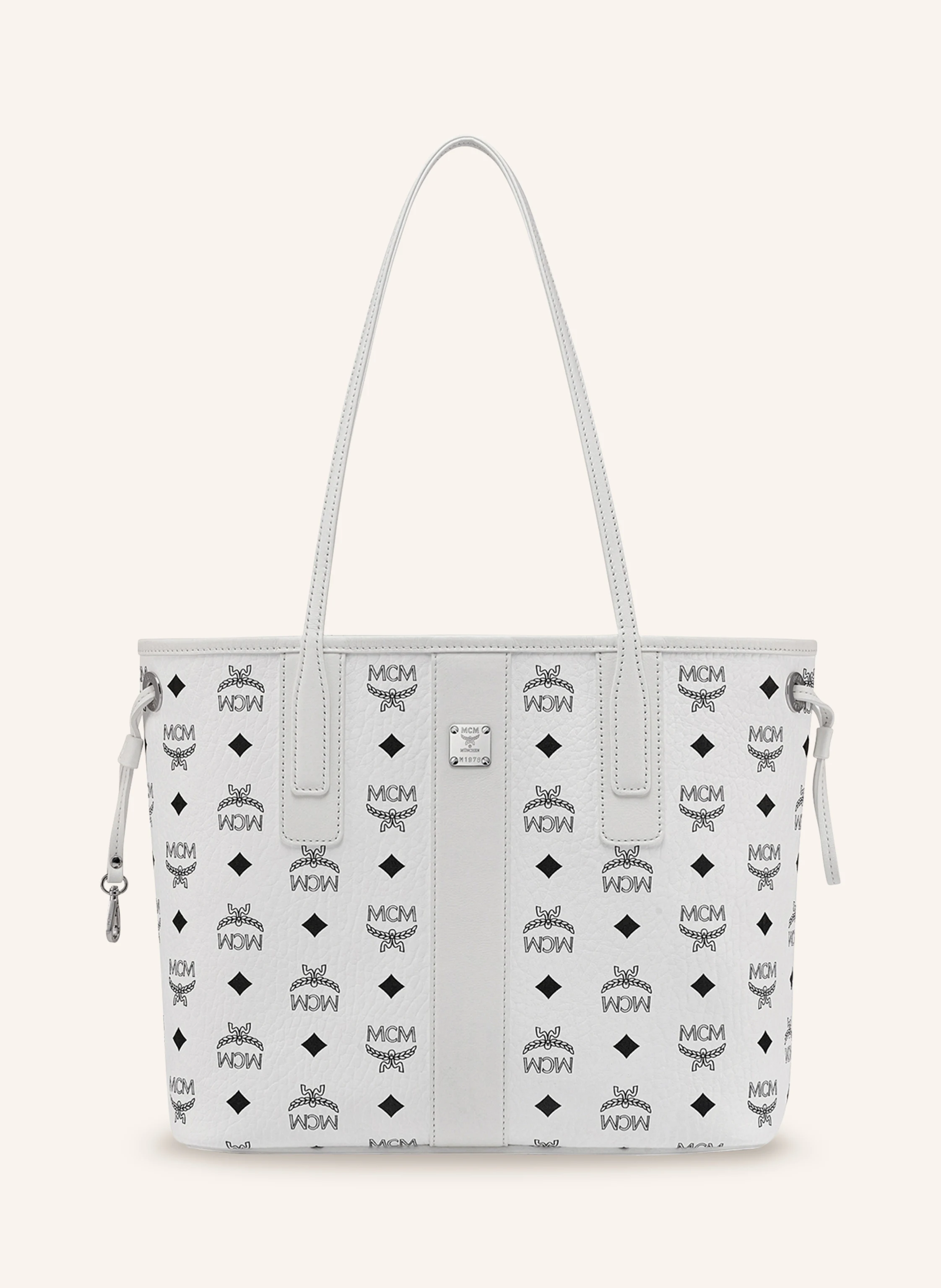 MCM Shopper LIZ SMALL zum Wenden mit Pouch