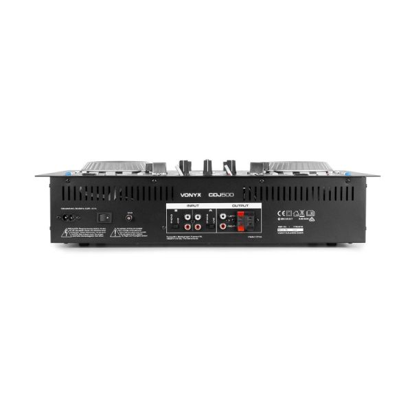 Vonyx Controlador Dj Duplo Amplificado CD/MP3/USB/BLUETOOTH (CDJ500) - 172.810