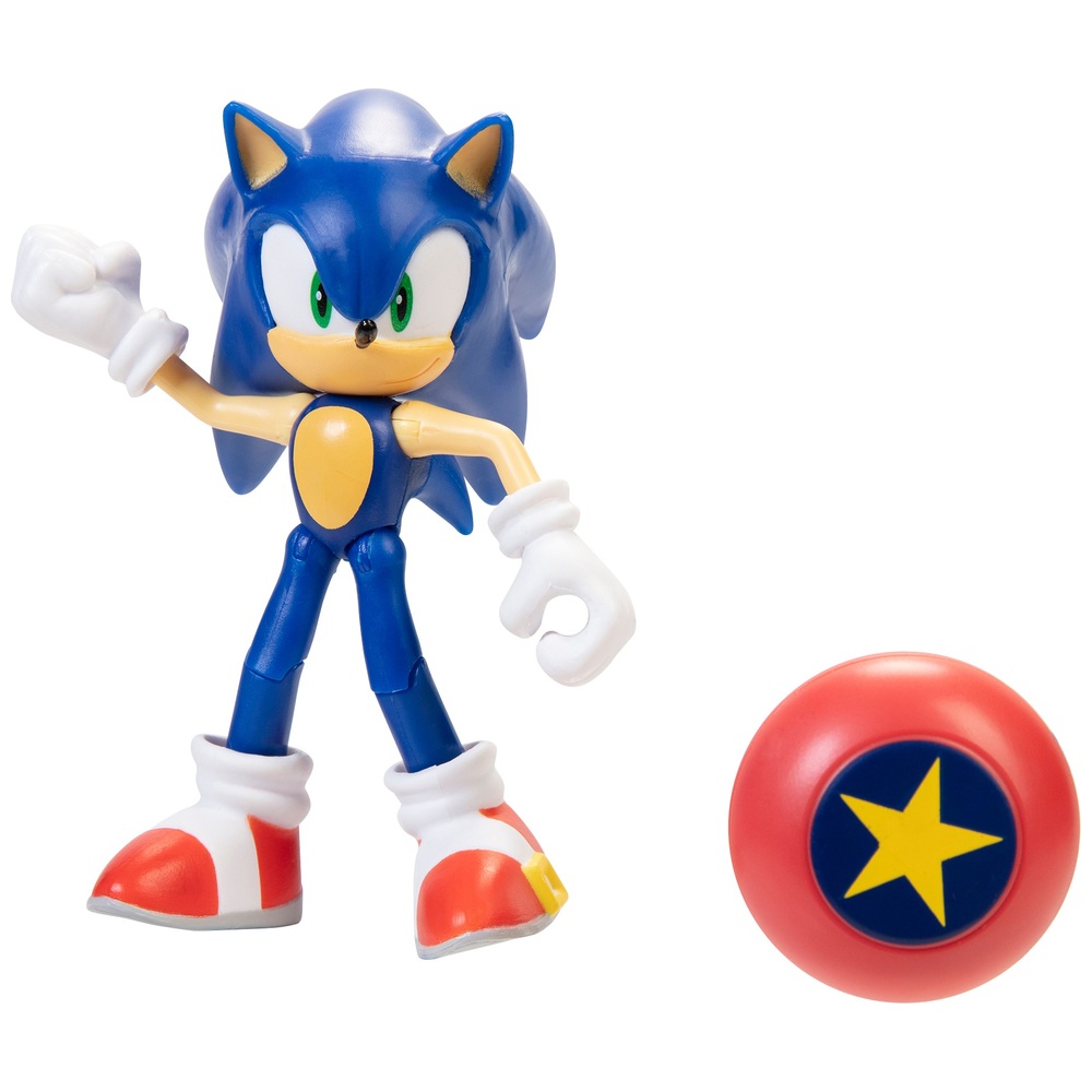 Sonic the Hedgehog 10 cm Modern Sonic mit Sternenfeder