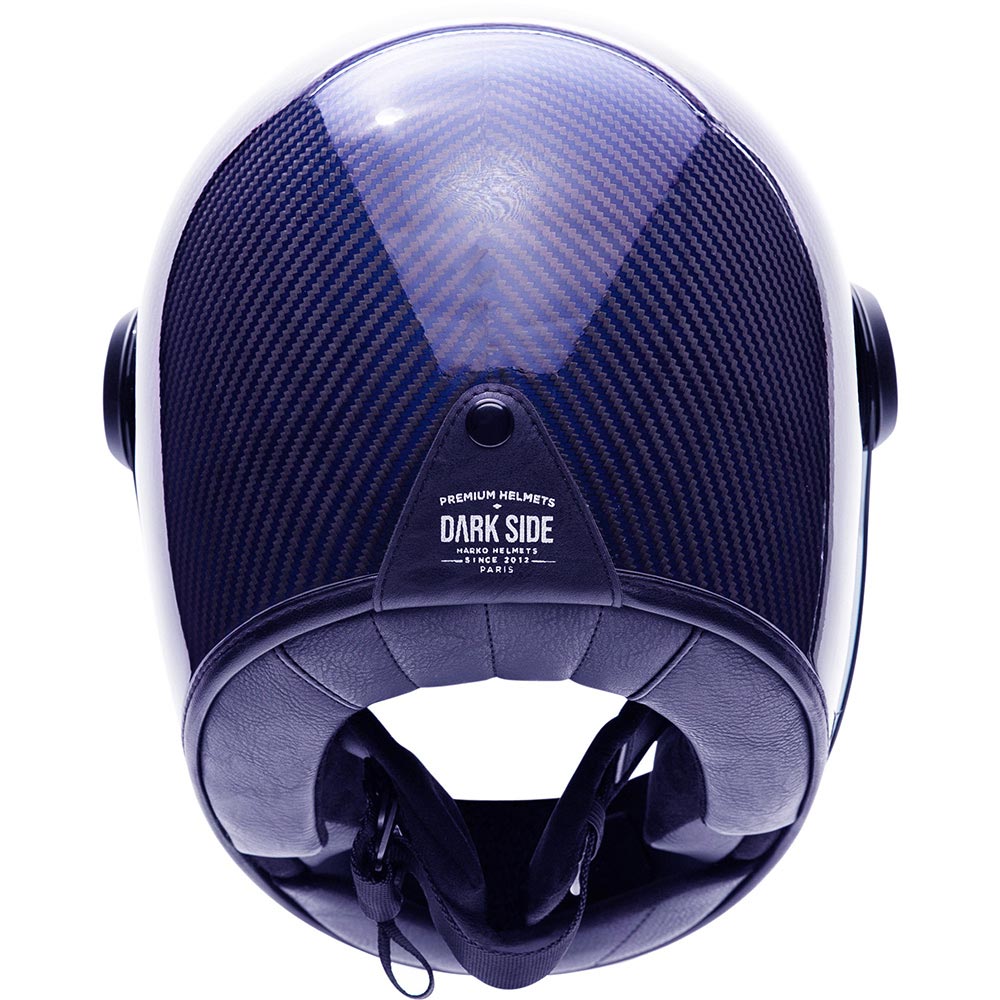 Marko - Casque Dark Side Carbon Bleu