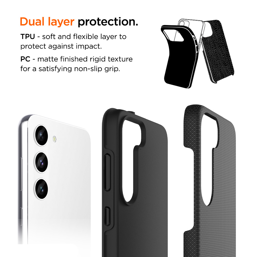 Samsung Galaxy S23 5G North Case Premium Hybrid Schutzhülle (EGCA00438) - Schwarz