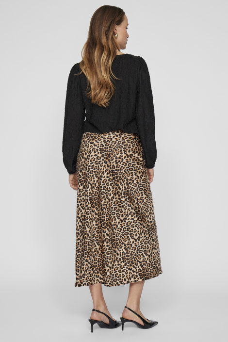 Vila beige dames rok