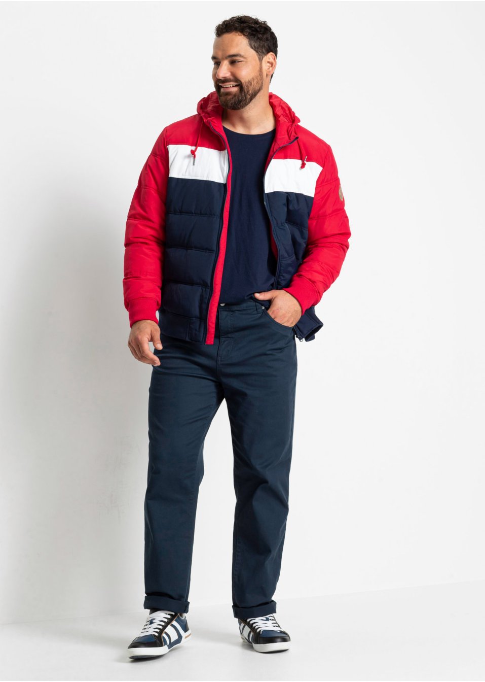Veste d'hiver matelassée à capuche