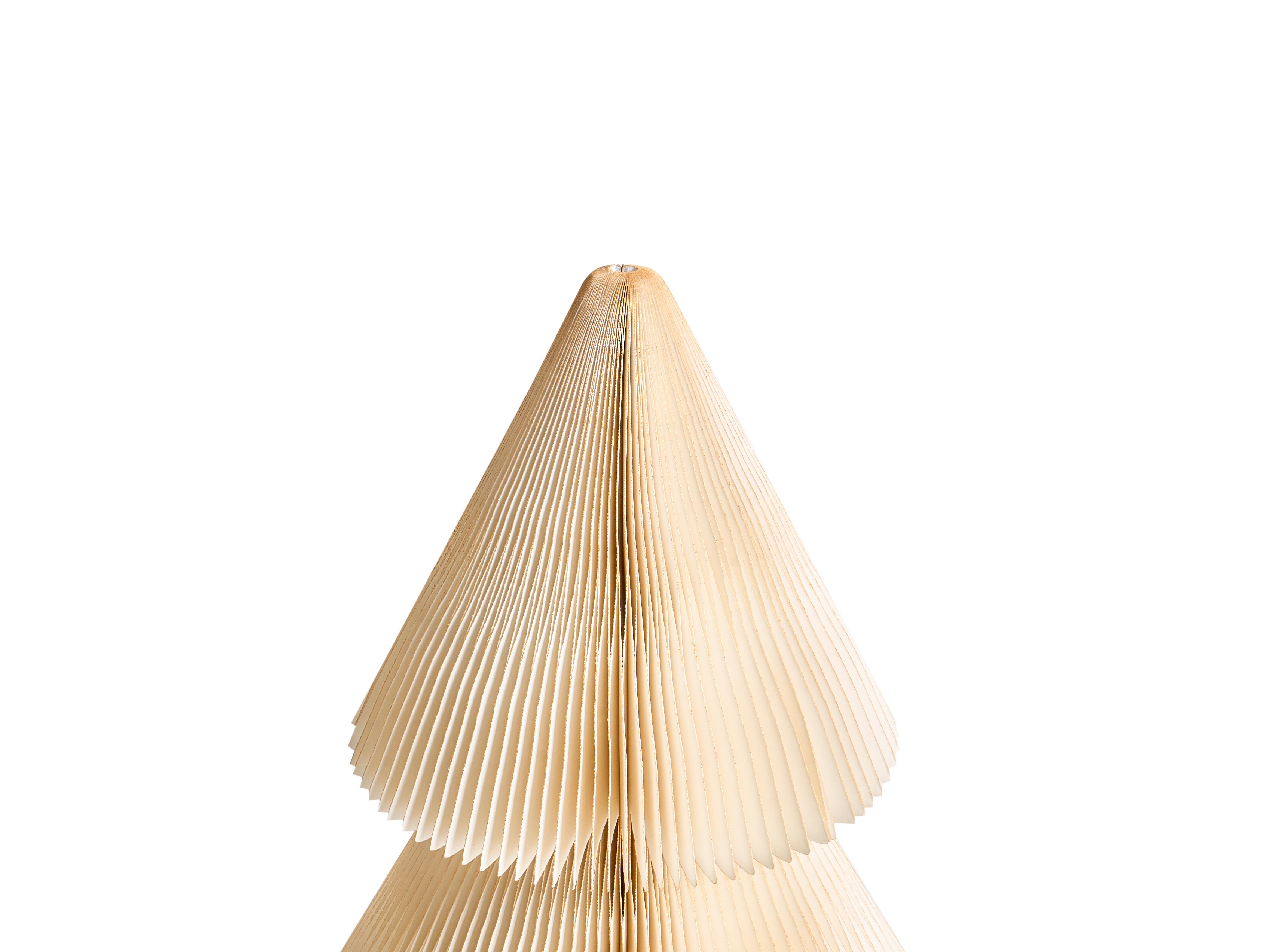 Set van 2 kerstdecoraties VEFSNA Kerstboom 90/122 cm Beige