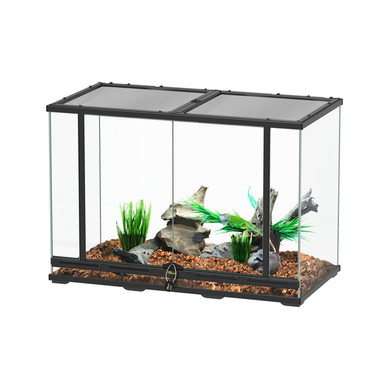 Terrarium Smart Line Noir L.88xP.45xH.60cm