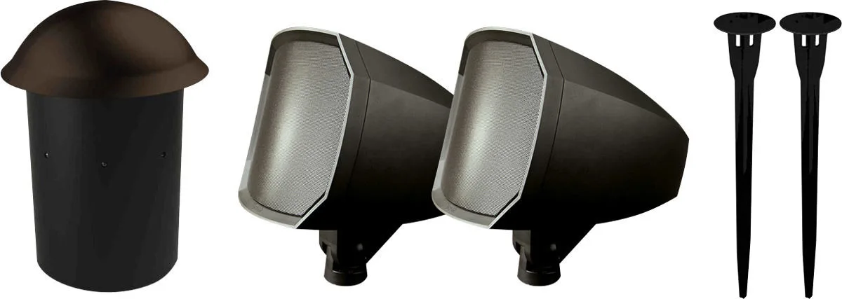 Klipsch PRO-500T-LS Jardin 2.1 Enceintes d'extérieur