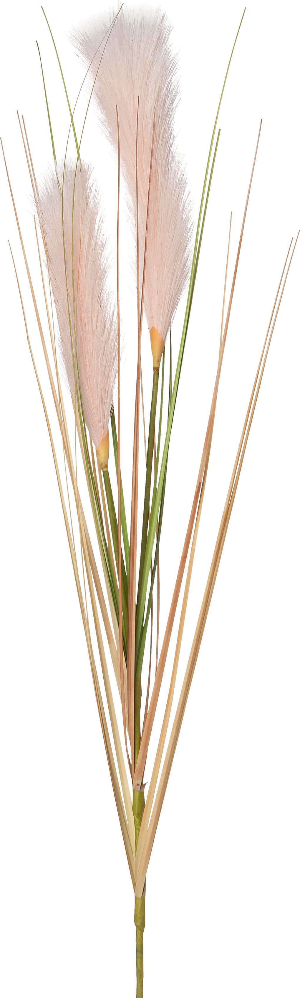 Intratuin kunstbloem Siergras roze 20 cm
