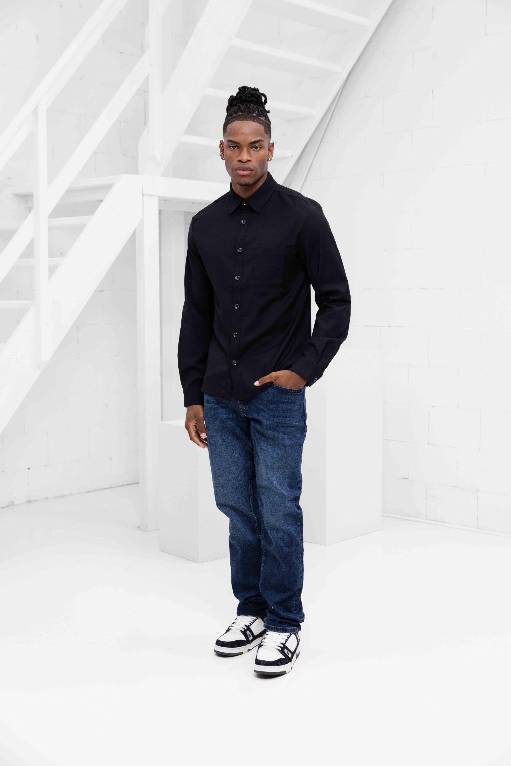 Pure Path The Ryan Jeans W1547 Heren Donkerblauw