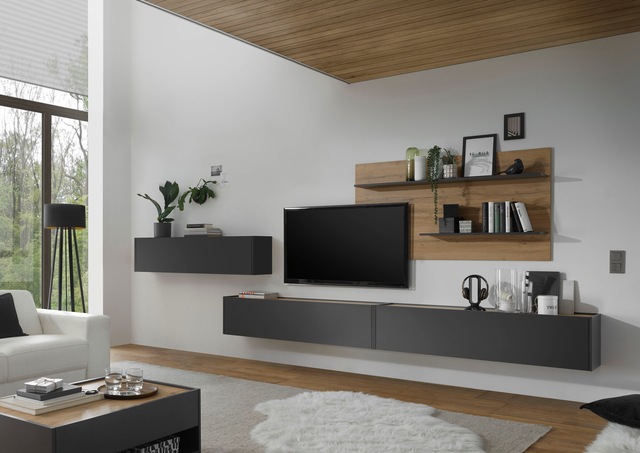 INOSIGN Wohnwand »City/Giron, moderne Anbauwand, Komplettset in vielen Farben verfügbar« Set, 4 Stk. tlg.