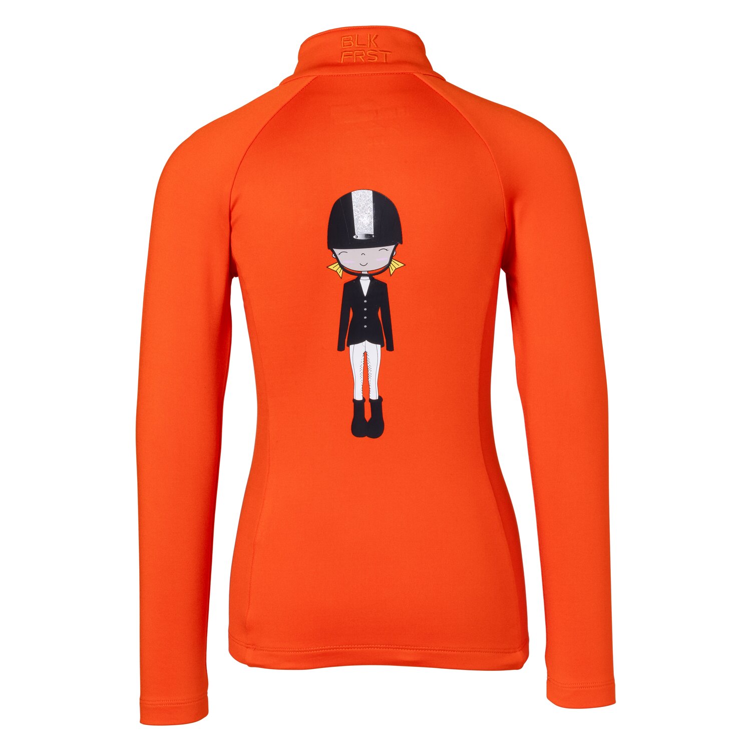 black forest kids Winter-Funktionsshirt  - red orange