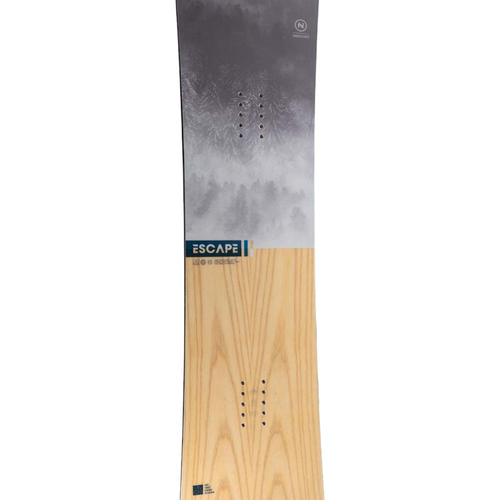 Nidecker ESCAPE - Snowboard all mountain Homme grey/beige/black