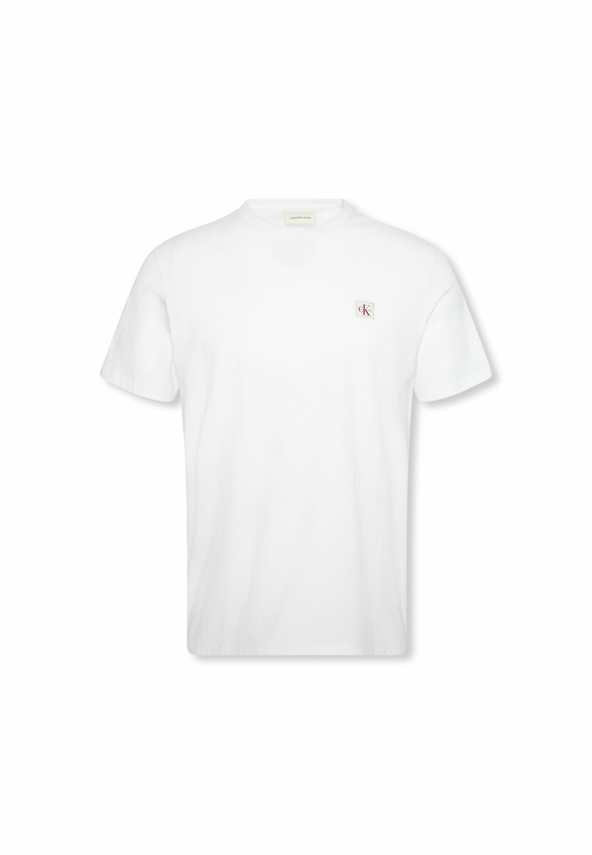 CALVIN KLEIN JEANS<br>Camiseta com etiqueta com o logotipo