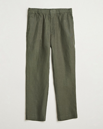 NN07 Billie Linen Drawstring Trousers Oat