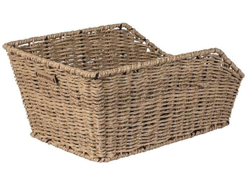 BASIL Velokorb Cento Rattan Look Natur Fahrradkorb für hinten