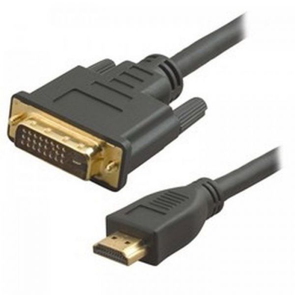 Cabo Hdmi Dvi-d Preto 3.0 M