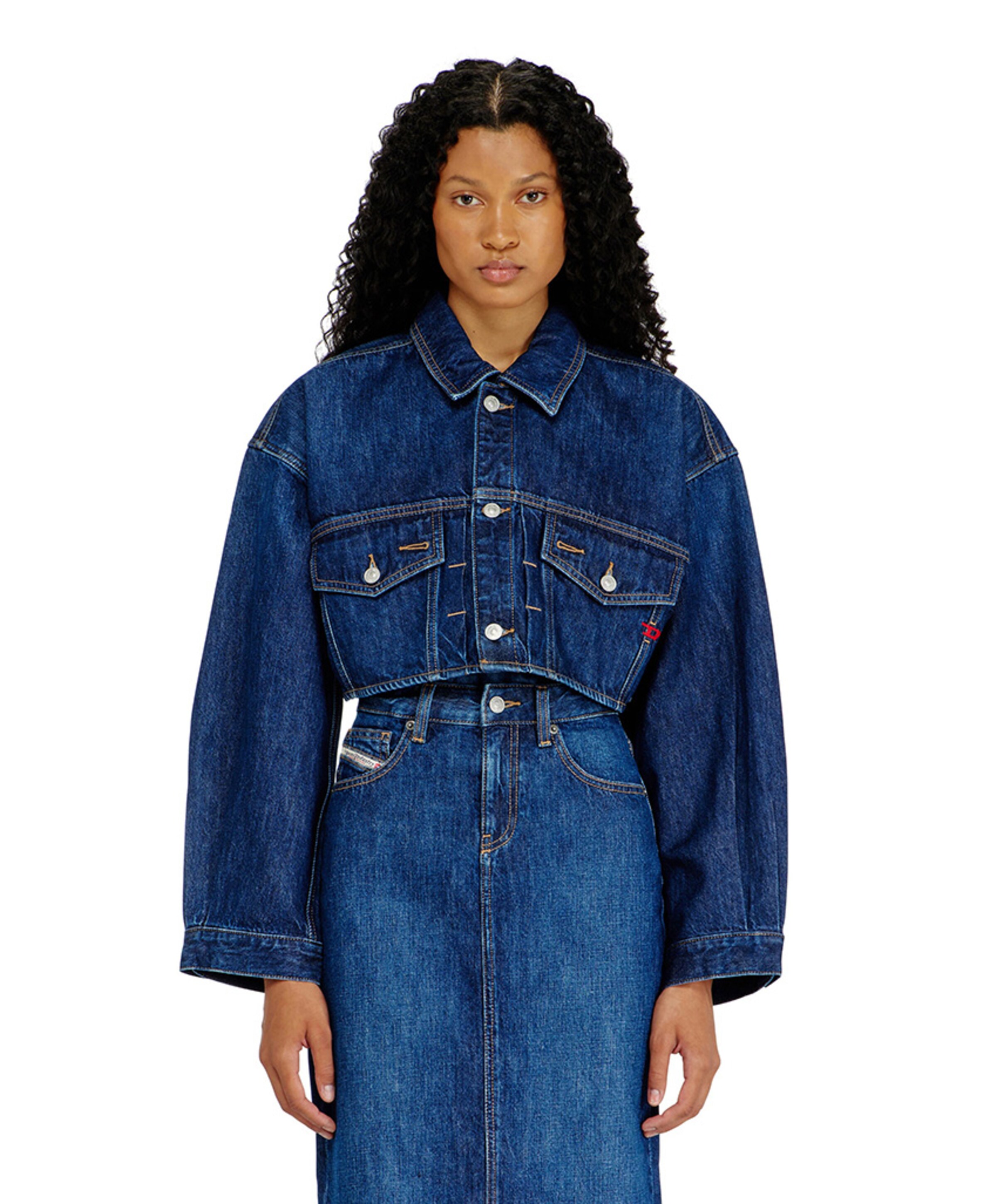 Diesel Dames spijkerjas  blauw