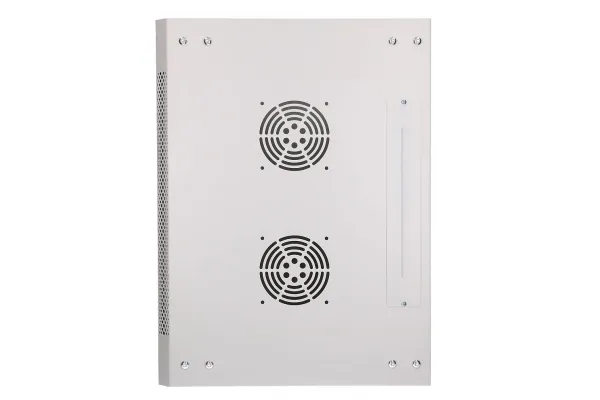 Extralink - Rack kabinet - 600x450 mm - vægmonterbar - grå - 12U - 19