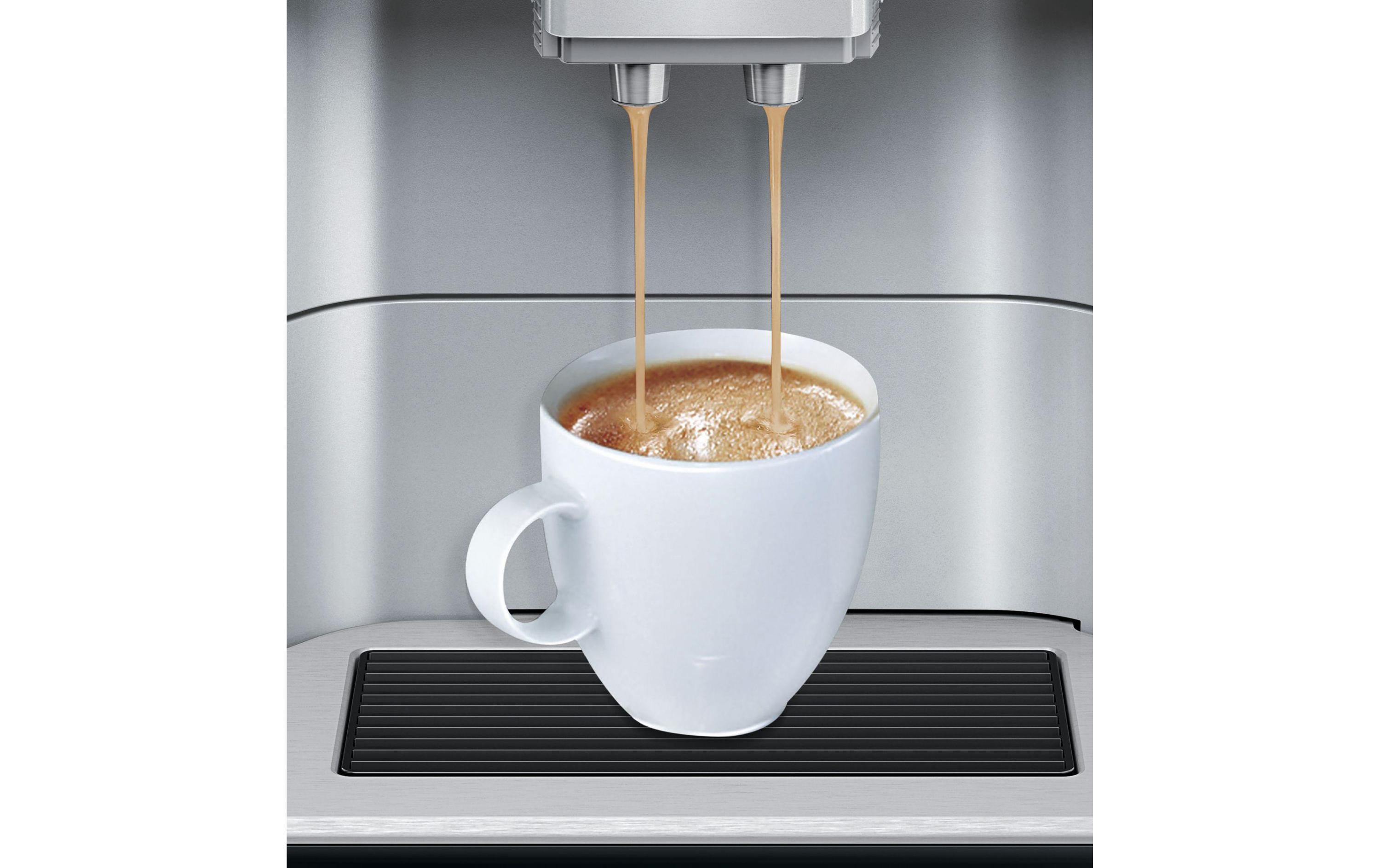 Kaffeevollautomat EQ.6 plus s300 Grau, Schwarz<br>Automatische Kaffeemaschine für die Zubereitung verschiedener Spezialitäten