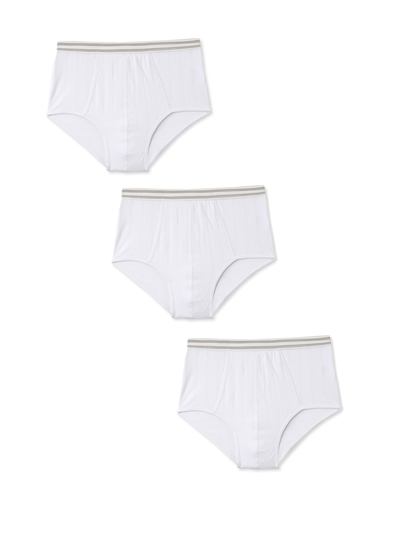 Slips ouverts côtes plates lot de 3
