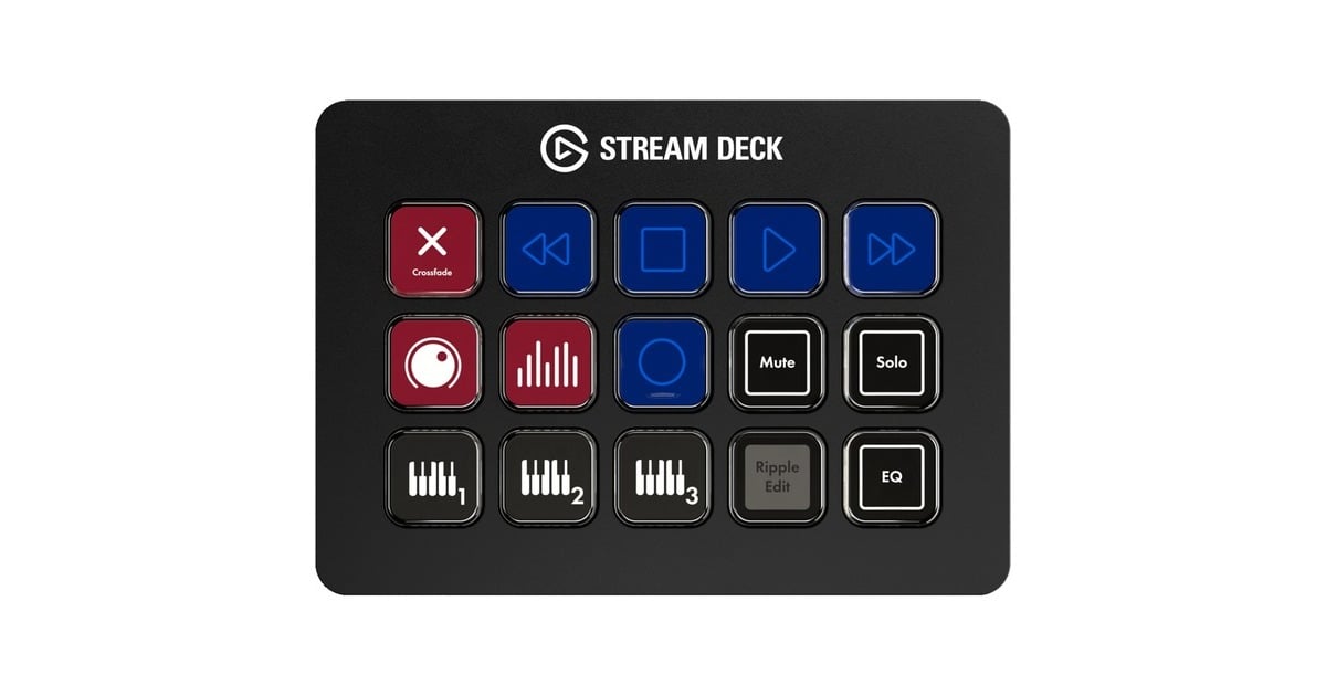 ElgatoStream Deck MK.2 keypad  (Zwart)