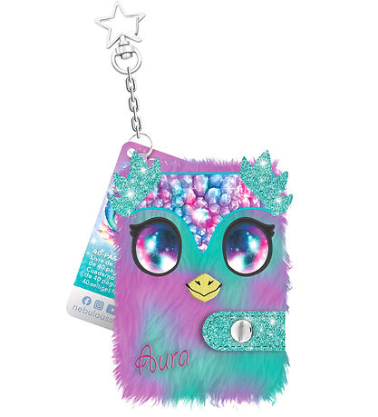 Nebulöse Sterne Notizbuch - Fuzzy Mini