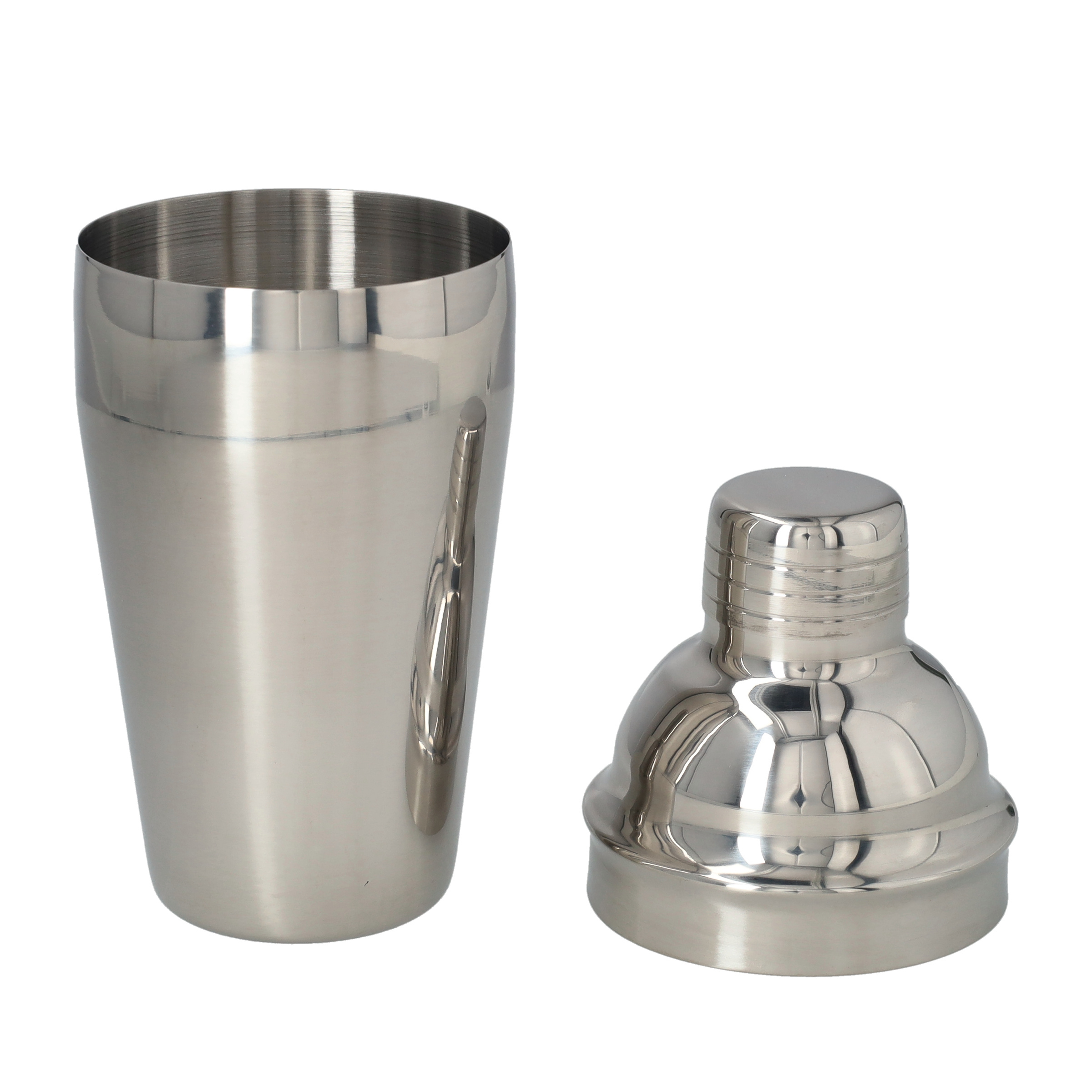 (5-tlg. Set) 0.55L Edelstahl Cocktail Mixer Bar Shaker Kit