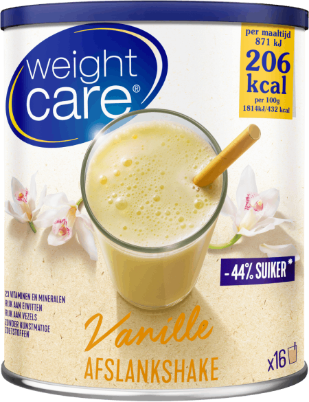 Weight Care Afslankshake Vanille 436gr