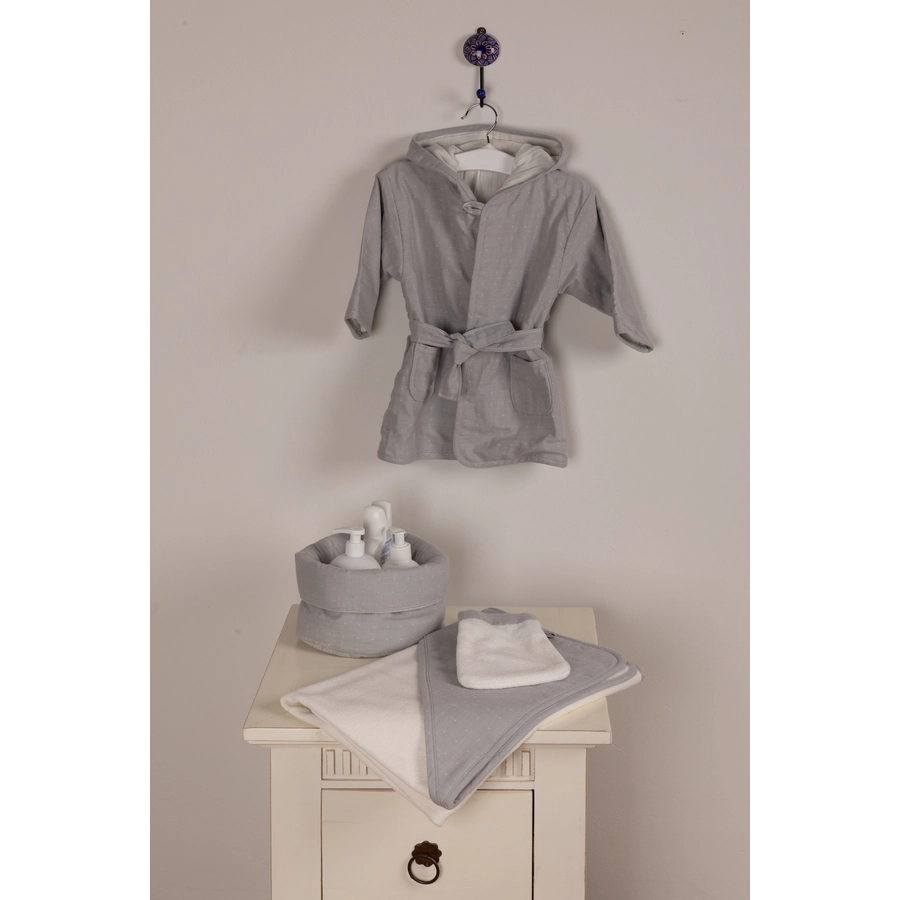 Be Be 's Collection Bademantel grau