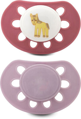 Esska Classic Horse Smokker 2-pakning, Rosa/Lilla